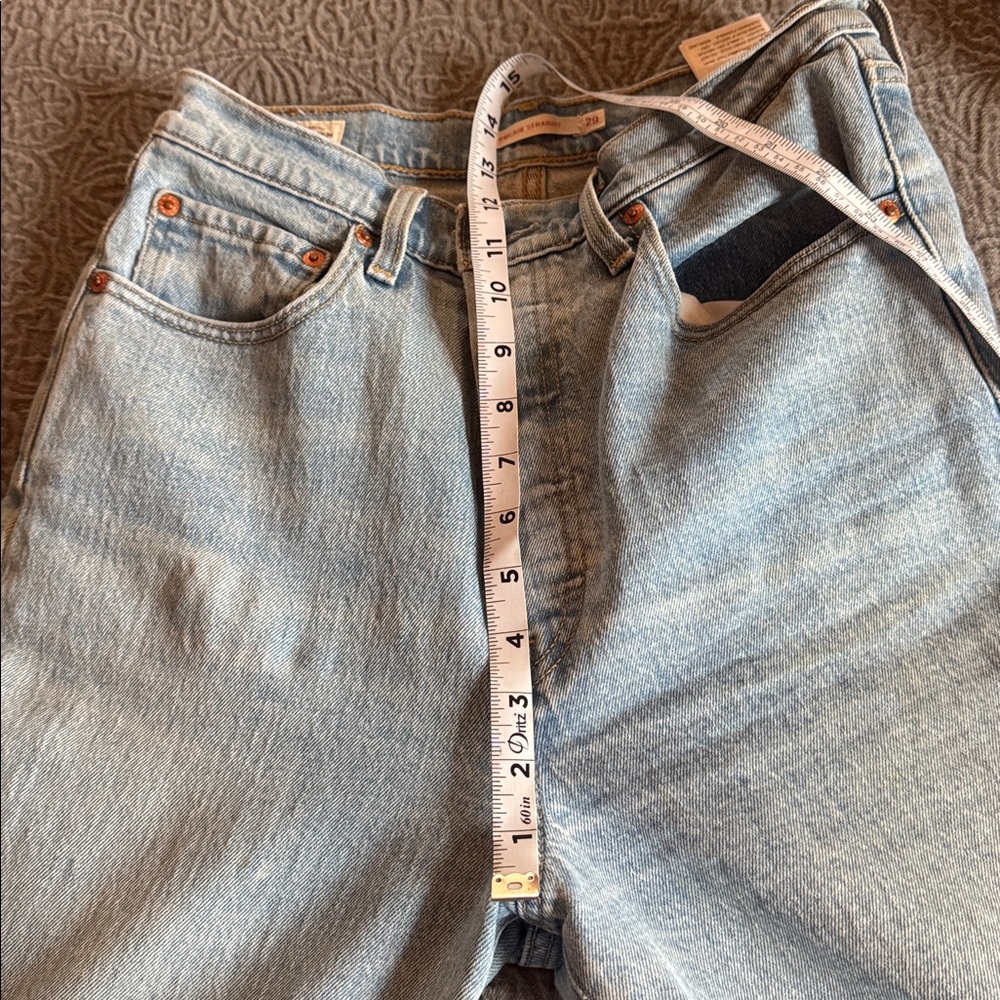 Levi's Ribcage Straight Leg Jeans - Picture 7 of 7